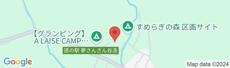 A LAISE CAMP すめらぎの森の地図