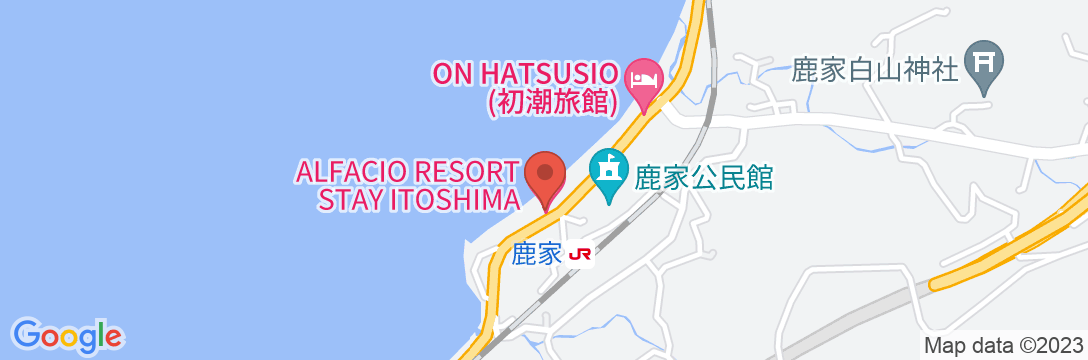 ALFACIO RESORT STAY ITOSHIMAの地図