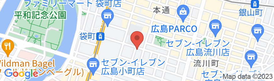 RIVER CENTRAL HIROSHIMAの地図
