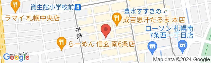 トラベロッジ札幌すすきのの地図
