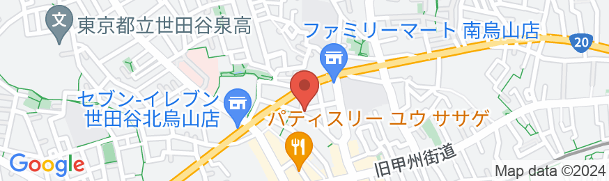 旅館YURIの地図