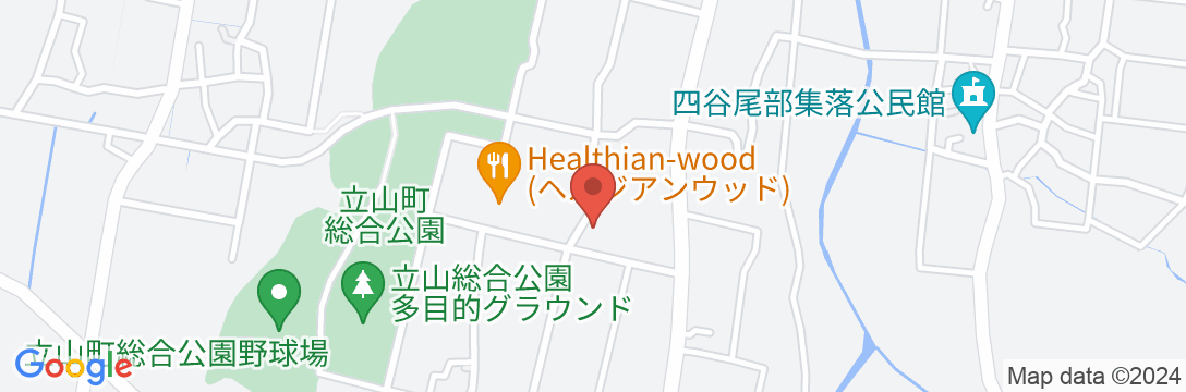 The Bath & Bed Tateyamaの地図