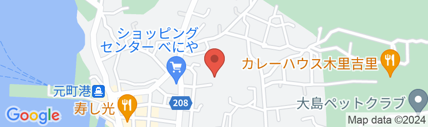 三浜館 伊豆大島<大島>の地図