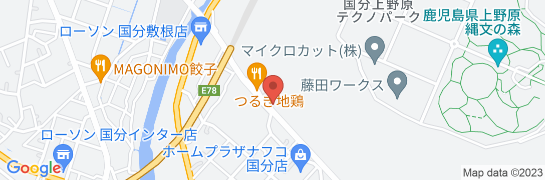 コスパの高い ゲストハウス 霧島【Vacation STAY提供】の地図