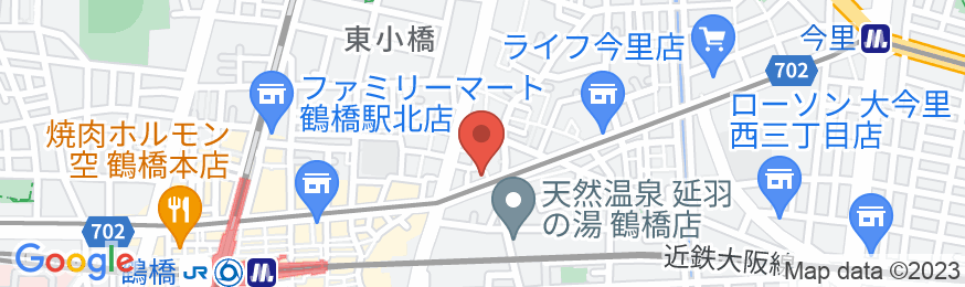 鶴橋2/民泊【Vacation STAY提供】の地図