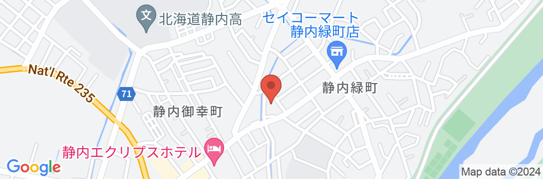 静内リバーサイドマンション/民泊【Vacation STAY提供】の地図