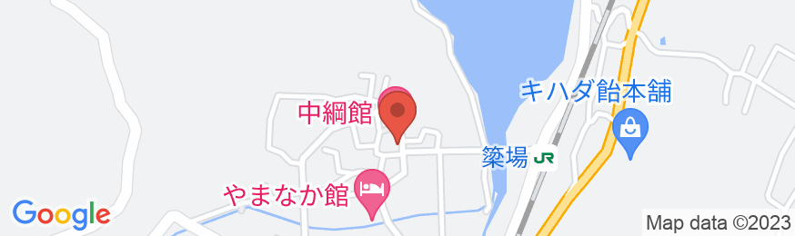 民宿 中綱館の地図