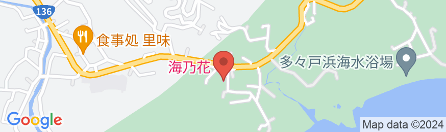 南伊豆・下田・入田浜 和風ペンション タムレの地図