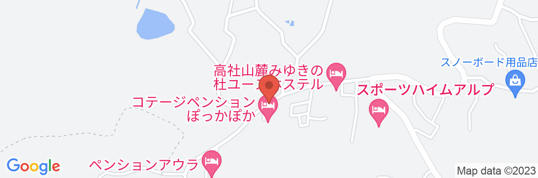 ビジネスイン飯山の地図