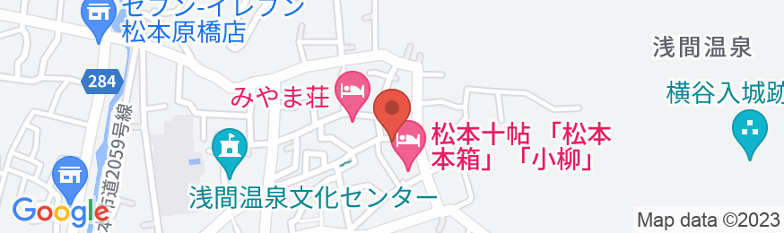 onsen hotel OMOTOの地図