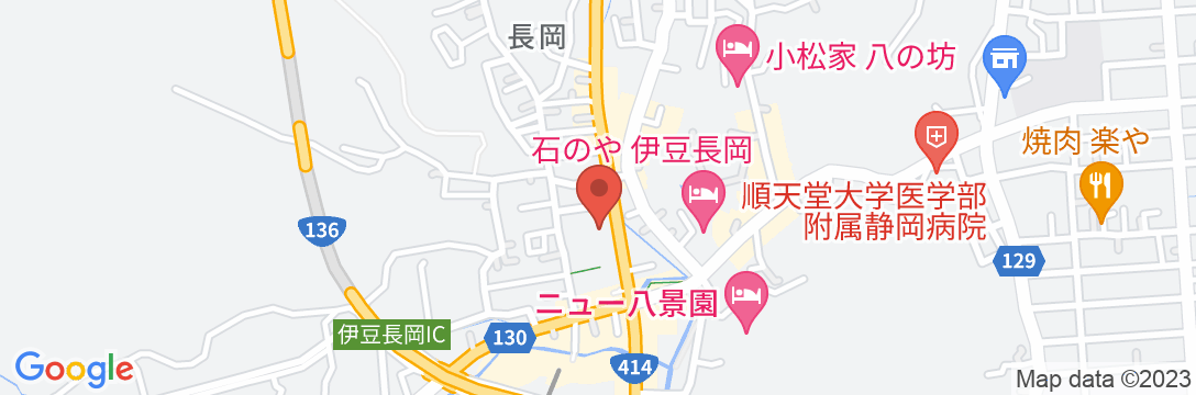 伊豆長岡温泉 ホテルサンバレーアネックスの地図