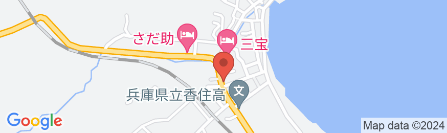 湯宿 川本屋の地図