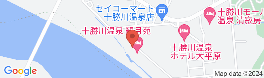 十勝川温泉 観月苑の地図