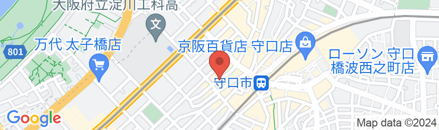 ホテル・シャンブルAsamiの地図
