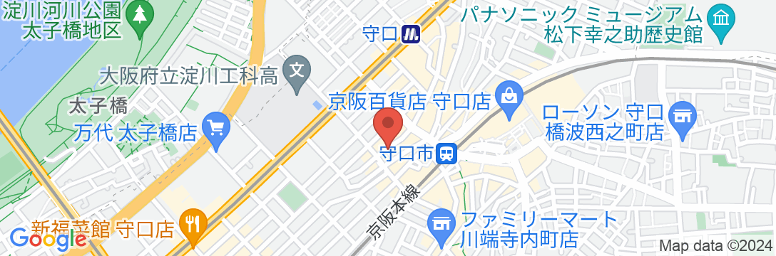 ホテル・シャンブルAsamiの地図