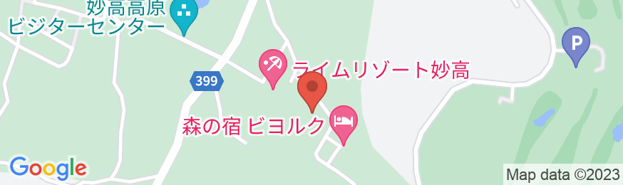 ログペンション 富夢想野(トムソーヤ)の地図
