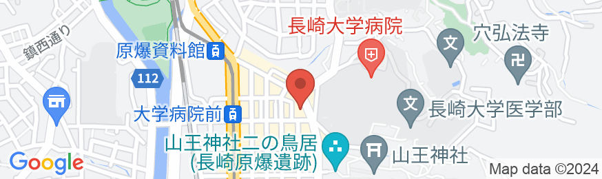 アルファ イン 長崎の地図