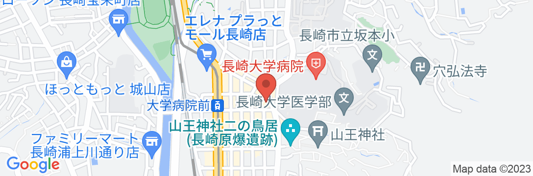 アルファ イン 長崎の地図