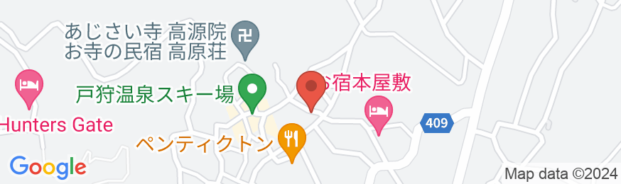 戸狩温泉 リゾートイン村田の地図