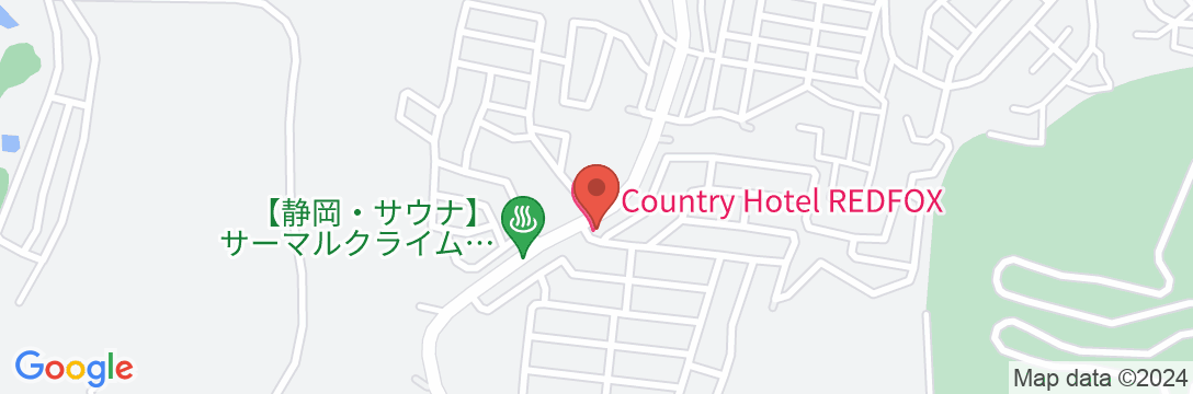 Country Hotel REDFOX(カントリーホテル レッドフォックス)の地図
