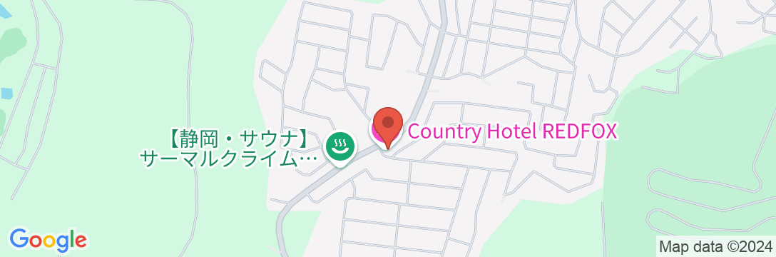 Country Hotel REDFOX(カントリーホテル レッドフォックス)の地図