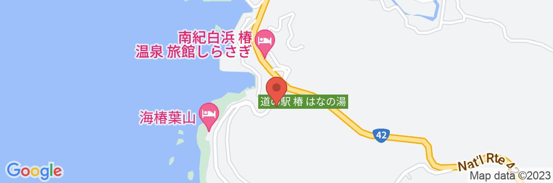 海鮮居酒屋の宿 若 竹の地図
