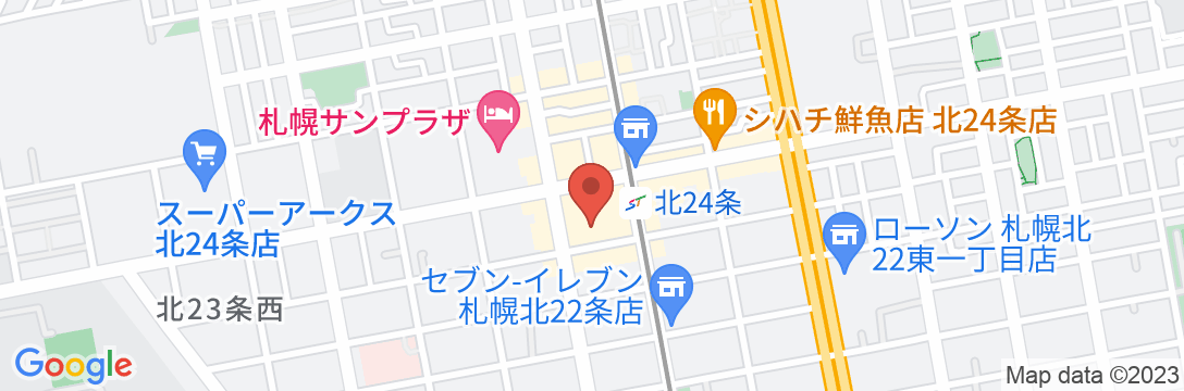 北海道第一ホテルサッポロの地図