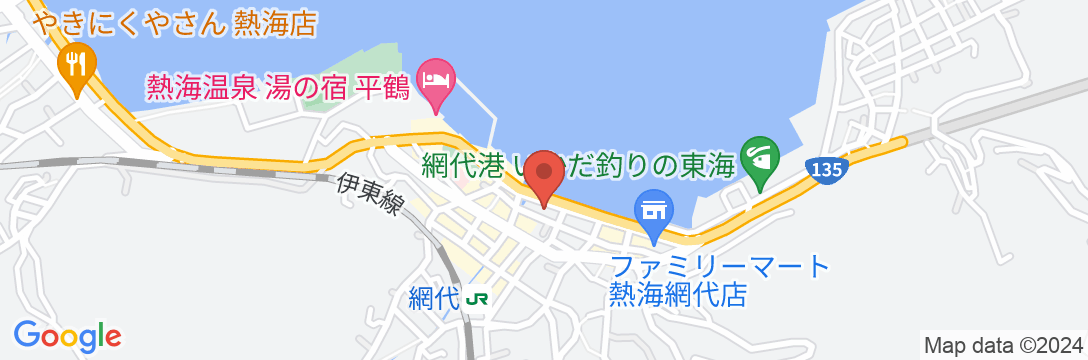 源泉湯宿 大成館(TAISEIKAN) 熱海網代温泉の地図