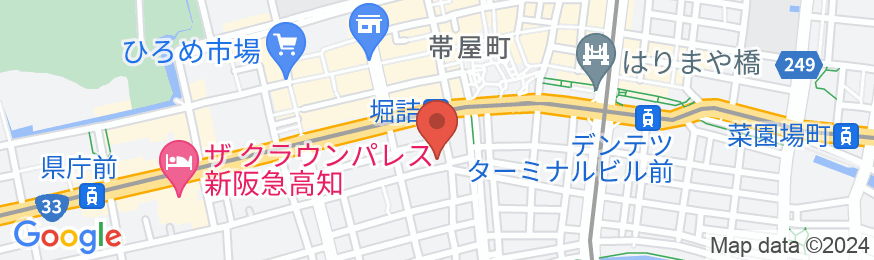 ホテル タウン本町の地図