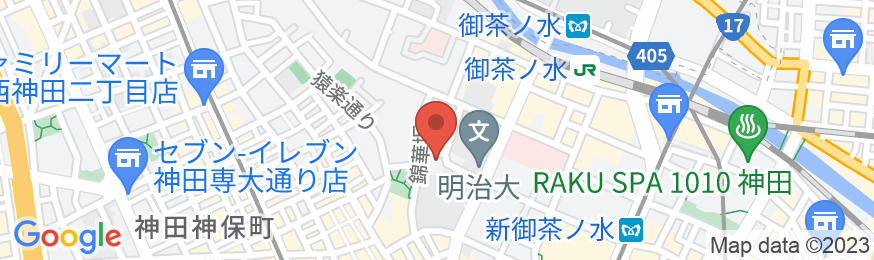 山の上ホテル<東京都>の地図
