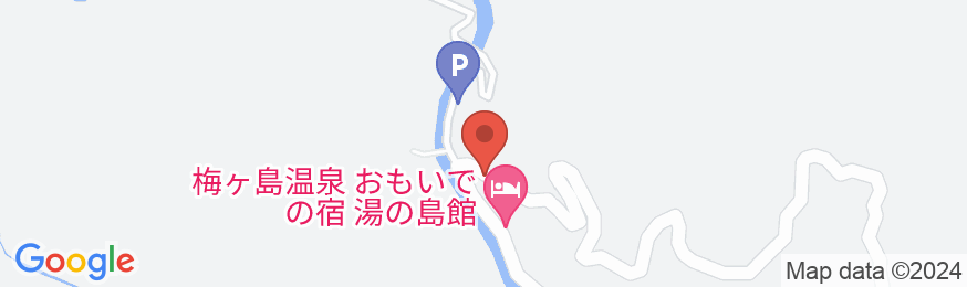 梅ヶ島温泉ホテル 梅薫楼(ばいくんろう)の地図