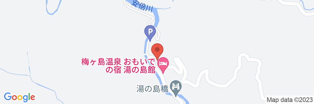 梅ヶ島温泉ホテル 梅薫楼(ばいくんろう)の地図