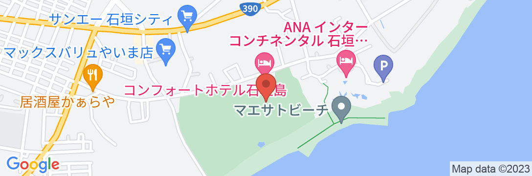 ANAインターコンチネンタル石垣リゾート <石垣島>の地図