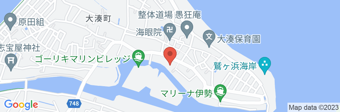 伊勢 ビジネス旅館 津田屋の地図