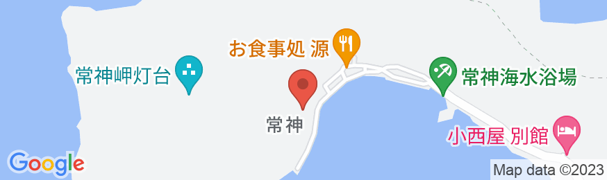 若狭常神 小西屋 別館<福井県>の地図