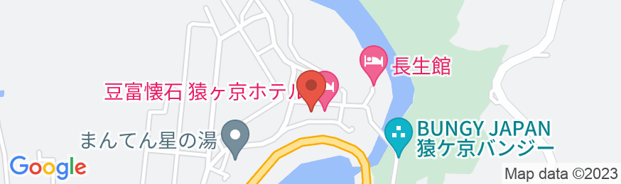 猿ヶ京温泉 口福のおもてなし 豆富懐石 猿ヶ京ホテルの地図