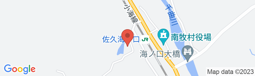 海ノ口温泉 湯元ホテル 和泉館の地図