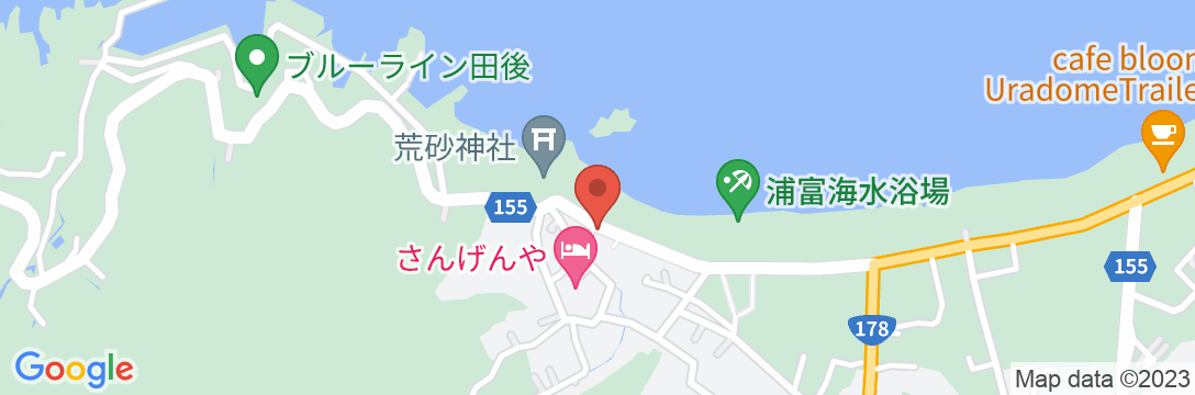 民宿 松荘の地図