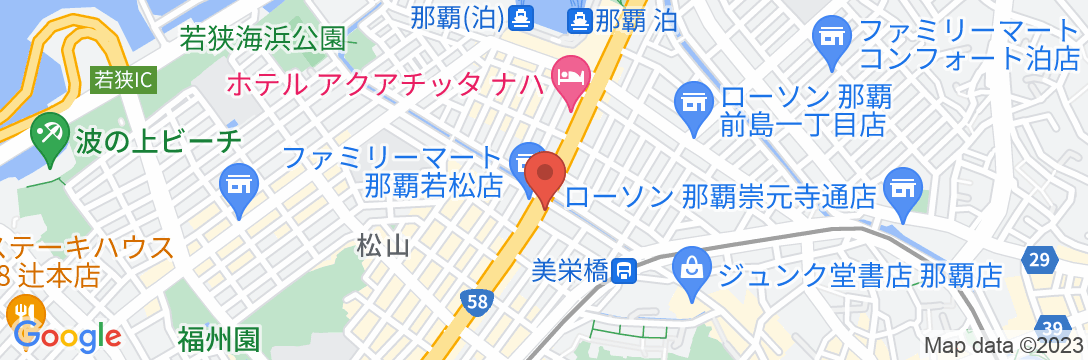 リッチモンドホテル那覇久茂地の地図