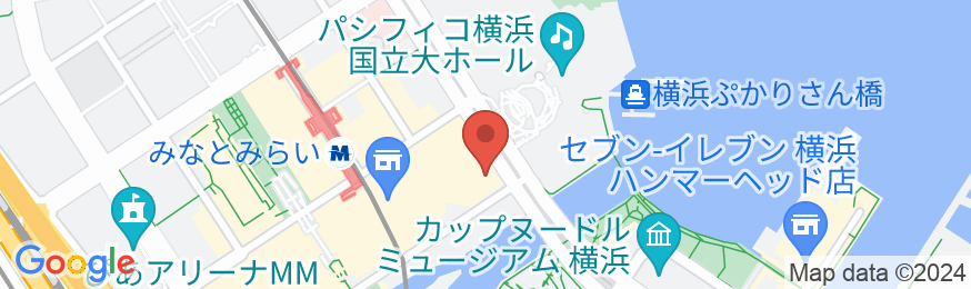 横浜ベイホテル東急の地図