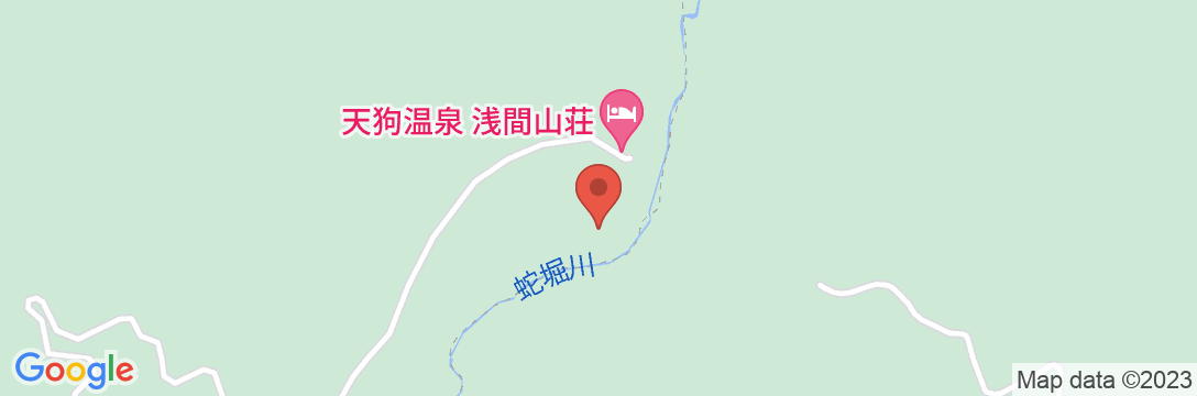 天狗温泉 浅間山荘の地図