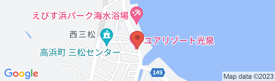 若狭高浜 Your Resort光泉の地図