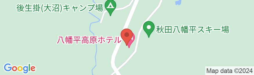 八幡平温泉郷 八幡平高原ホテルの地図