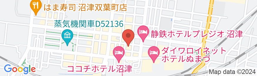 HOTEL MIWA 沼津 [ ホテル ミワ 沼津 ]の地図