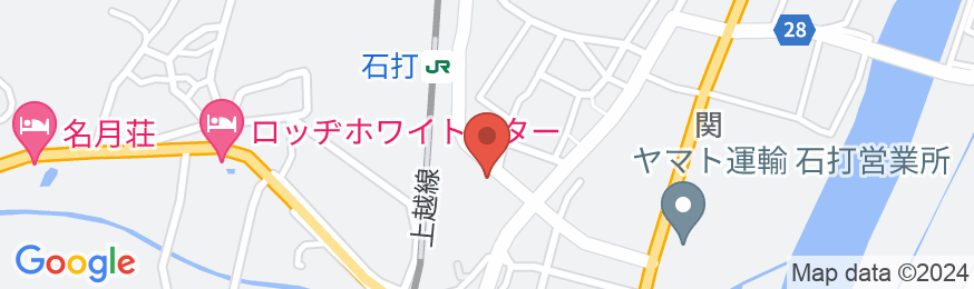 田中屋旅館<新潟県>の地図