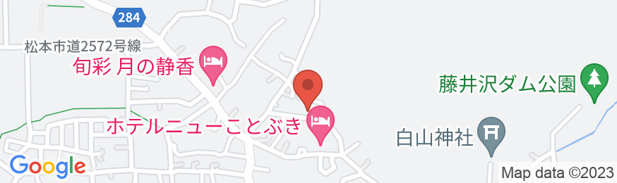 美ヶ原温泉 丸中旅館の地図