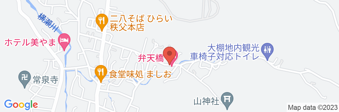 民宿 弁天橋の地図