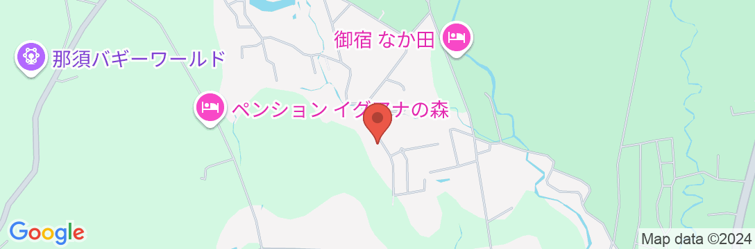 ペンション 森のうーたんの地図