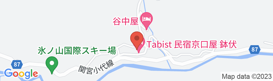 Tabist 民宿京口屋 鉢伏の地図