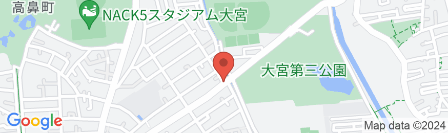 料亭旅館 新道山家の地図